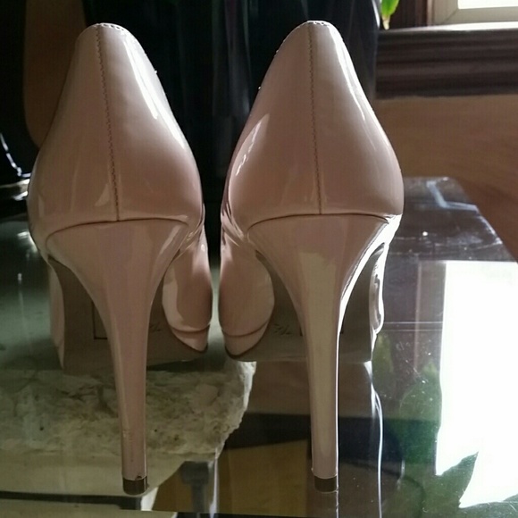 Fioni pale pink heels size 7.5 - Picture 3 of 8
